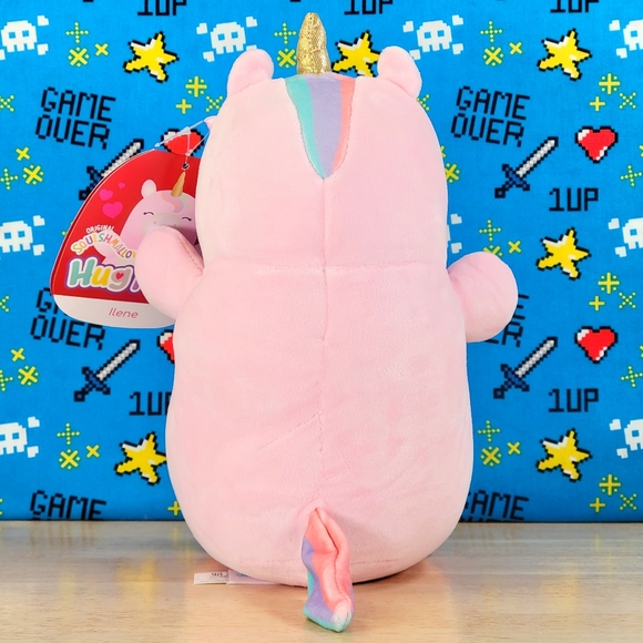 Squishmallow Ilene The Unicorn 10" UltraSoft Valentine's Day Hugmee Toy Plush - Picture 2 of 6